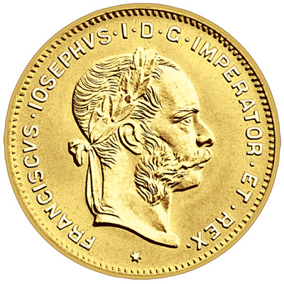 10 avstrijskih frankov - 4 florini