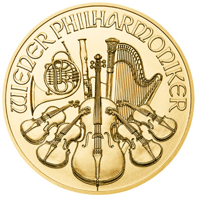 1 unča zlata – Dunajski filharmoniki