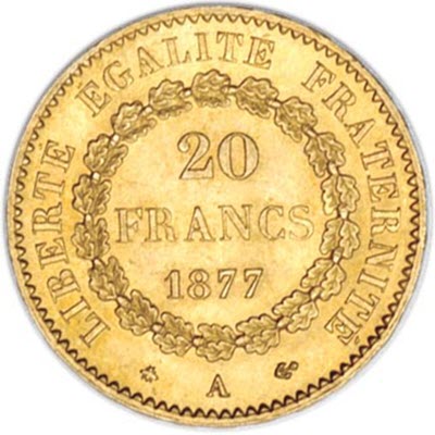 20 francoskih frankov