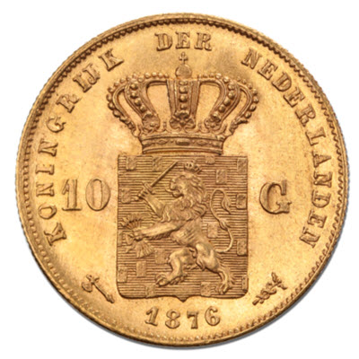 10 nizozemskih guldenov